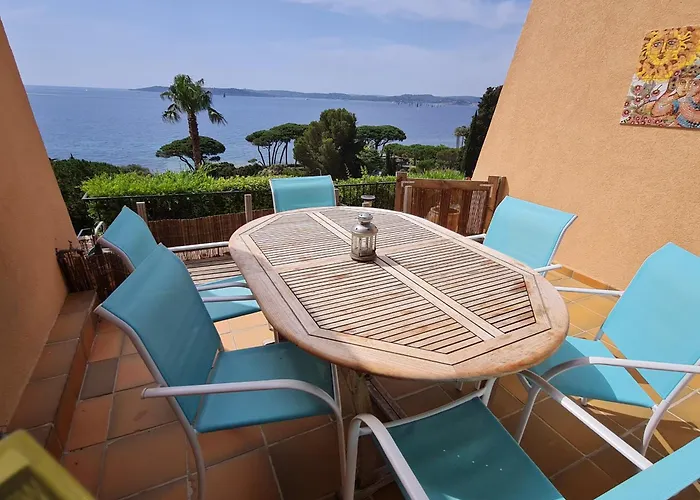 4 Pièces, Superbe Vue Mer, Piscine, Parking, Animaux Admis, - Fr-1-780-6 Appartamento Sainte-Maxime